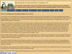 Sites similar to hotchkinfamilyhistory.com