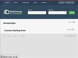 Sites similar to hotcourses.lk