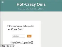 Sites similar to hotcrazyquiz.com