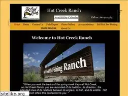 Sites similar to hotcreekranch.com