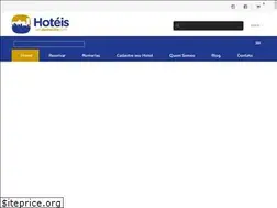 Sites similar to hoteisemaparecida.com
