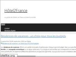 Sites similar to hotel-2-france.com