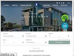 Sites similar to hotel-aleksandar.rs