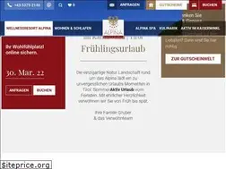 Sites similar to hotel-alpina.at