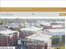 Sites similar to hotel-alte-werft.de
