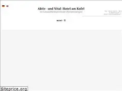 Sites similar to hotel-am-kofel.com