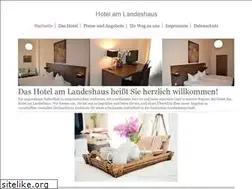 Sites similar to hotel-am-landeshaus.de