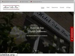 Sites similar to hotel-am-pan.de