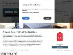 Sites similar to hotel-ambassadeur-paris.com