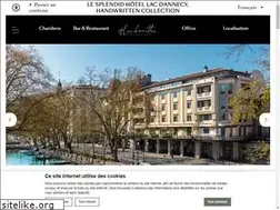 Sites similar to hotel-annecy-lac.fr