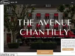 Sites similar to hotel-avenue-chantilly.com
