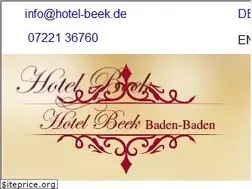 Sites similar to hotel-beek.de