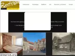 Sites similar to hotel-bertram.de