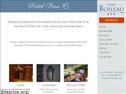Sites similar to hotel-boileau.com