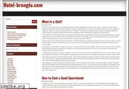 Sites similar to hotel-brongto.com