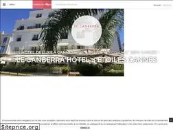 Sites similar to hotel-cannes-canberra.com