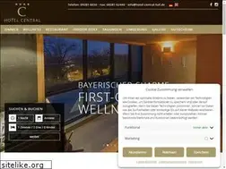 Sites similar to hotel-central-hof.de