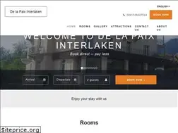 Sites similar to hotel-de-la-paix.ch