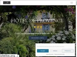 Sites similar to hotel-de-provence.com