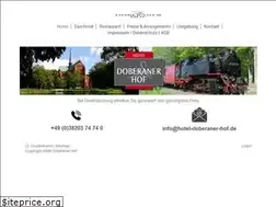 Sites similar to hotel-doberaner-hof.de