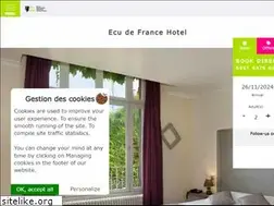 Sites similar to hotel-ecudefrance.com