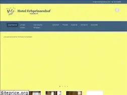 Sites similar to hotel-erbprinzenhof.de