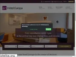 Sites similar to hotel-europa.de