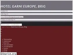 Sites similar to hotel-europe-brig.ch