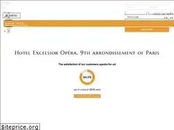Sites similar to hotel-excelsior-opera.com