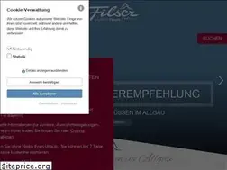 Sites similar to hotel-filser-fuessen.de