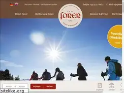 Sites similar to hotel-forer.at