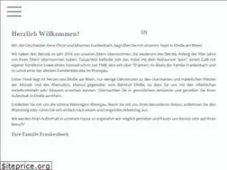 Sites similar to hotel-frankenbach.de