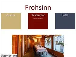 Sites similar to hotel-frohsinn.ch
