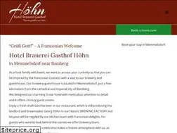 Sites similar to hotel-gasthof-hoehn.de