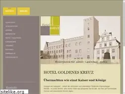 Sites similar to hotel-goldeneskreuz.de