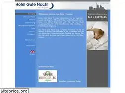 Sites similar to hotel-gute-nacht.de