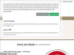 Sites similar to hotel-hausammeer.de