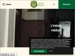 Sites similar to hotel-heliot.com