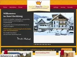 Sites similar to hotel-hochkoenig.at
