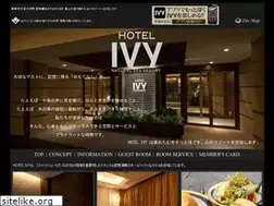 Sites similar to hotel-ivy.com