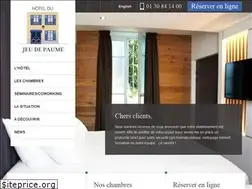 Sites similar to hotel-jeudepaume.fr