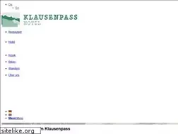 Sites similar to hotel-klausenpass.ch