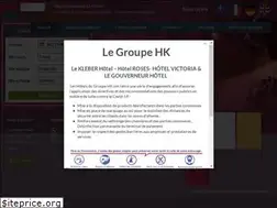 Sites similar to hotel-kleber.com
