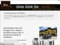 Sites similar to hotel-kotnik.si