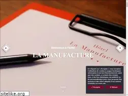 Sites similar to hotel-la-manufacture.com