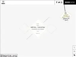 Sites similar to hotel-le-cristal.com