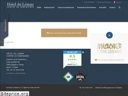 Sites similar to hotel-leman.ch