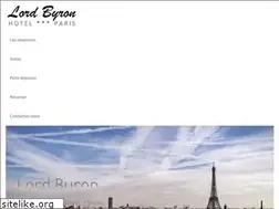 Sites similar to hotel-lordbyron.fr