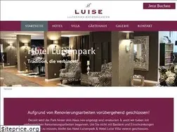 Sites similar to hotel-luisenpark.de