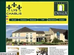 Sites similar to hotel-lys-chablis.fr